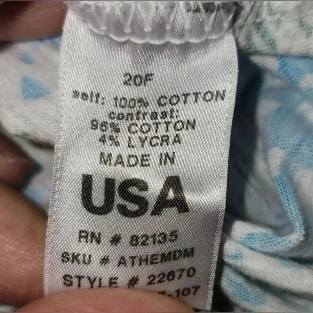 Fresh Produce 3/4 Sleeve Patterned Top Size Medium - Picture 7 of 8